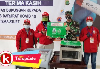 RSD Wisma Atlet Ucapkan Terima Kasih Atas Donasi Dari Kemensos RI