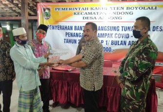TNI Pastikan BLT DD Tepat Sasaran
