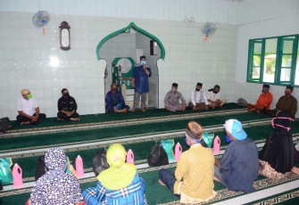 Wabup Lingga Safari Ramadhan di Desa Kote dan Kelurahan Dabo