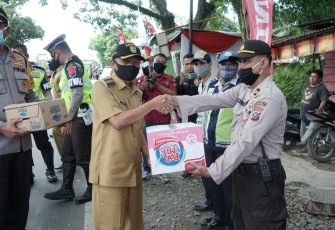 Bupati dan Kapolres Asahan Serta Rombongan Cek Pelaksanaan OPS Ketupat Toba 2020 