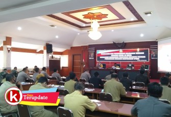 Suasana Sosialisasi Pembentukan Kampung Tangguh Covid-19 (foto : Faisal NR / Klikwarta.com) 