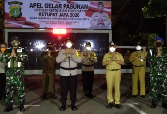 Dandim 0506/Tgr Apel Gelar Pasukan Operasi Ketupat Jaya 2020 