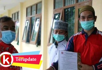 2 Pasien Positif Covid-19 di Lampung Barat yang Dinyatakan Sembuh Kembali Berkumpul Dengan Keluarga