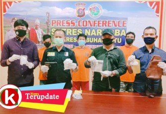 Konferensi Pers Polres Labuhanbatu
