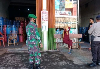 Satuan Brimob Polda Bengkulu Imbau Masyarakat Patuhi Protokol Kesehatan