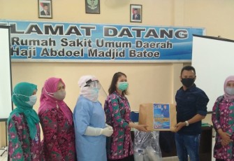 Hasbi Anshory Bantu APD ke 5 RSUD di Jambi