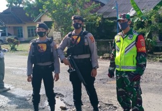 Tim GTPP Covid-19 Pesawaran Sosialisasi Penegakan Protokol Kesehatan
