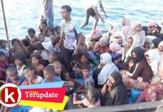 Warga Rohingya Terdampar di Aceh Utara