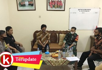 Babinsa Kepatihan Wetan Ikuti Rakor Dengan PKL