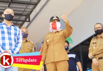 Bupati Winarti Pastikan Pusat Keramaian Terapkan Protokol Kesehatan