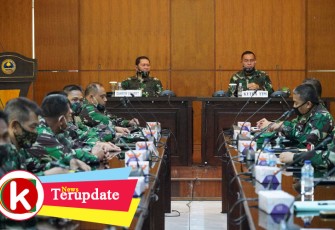 Kegiatan kunjungan Tim Wasrik Pusterad di Makorem 074/Warastratama Jalan Slamet Riyadi No.550 Kerten Laweyan Kota Solo Jawa Tengah. (Foto : Istimewa)