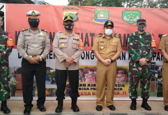 Dandim 0506/Tgr Kunjungi Kampung Sehat