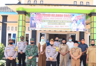 Kapolres Musi Rawas Launching Kampung Tangkal Covid-19
