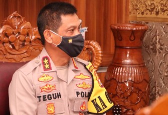 Kapolda Bengkulu Brigjen Pol Drs. Teguh Sarwono M.Si