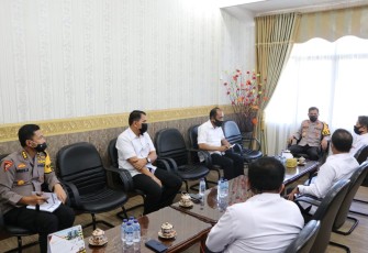 Komisioner KPU Kunjungi Polda Bengkulu