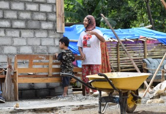 Seorang Janda yang Layak Mendapatkan Rehap RTLH