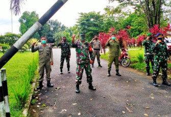 Penjagaan Rumah Singgah Covid-19 di Diklat BPPSDM Desa Watutumou Masih Berlanjut