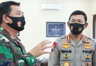 Panglima TNI dan Kapolri Pimpin Rapat Terkait Penanganan Covid-19 di Madiun