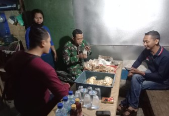 Susu Jahe Penghangat Badan yang Dingin di Lokasi TMMD