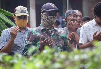 Doa Bersama demi Kesuksesan TMMD 108 di Desa Ngepoh