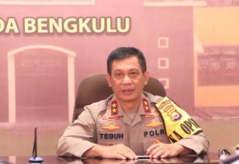 Kapolda Bengkulu Irjen Pol Drs Teguh Sarwono M.Si