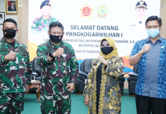 Pangkogabwilhan I Apresiasi Pemko Tanjung Pinang dalam Menjaga Kondusifitas