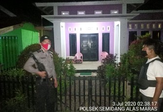 Polsek SAM Polda Bengkulu Turunkan Anggota ke Desa Gunung Kembang