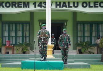 Danrem Kendari Evaluasi Jajaran