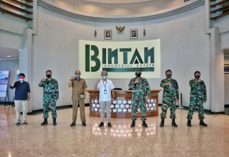 Danlanud RHF Kunjungi PT Bintan Inti Industrial Estate