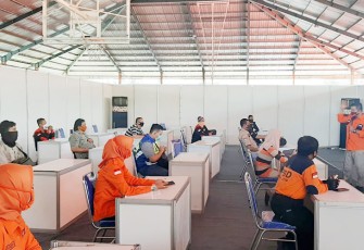 Pelatihan TOT (Training of Trainer) untuk para relawan pencegahan Covid-19