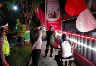 Sosialisasikan new normal kepada warga masyarakat