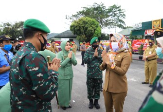 Bupati Winarti Ucapkan Terimakasih kepada Letkol Inf Kohir