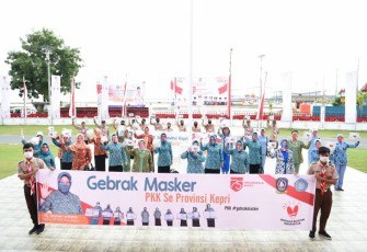 Meri Isdianto Ajak Masyarakat Disiplin Gunakan Masker