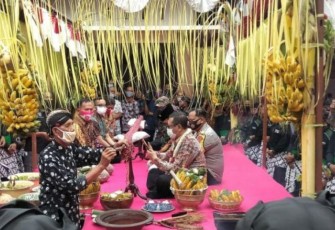 Prosesi Siraman Pusaka Kabupaten Tulungagung