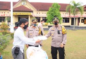Kapolres Musirawas Cek Kesiapan Personel