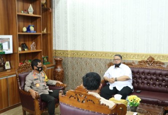 Kapolda Bengkulu Siap Bersinergi Dengan Bulog Salurkan Bantuan Beras ke Masyarakat