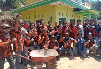 Pemuda Pancasila Baksos di Desa Cimungkal Sumedang