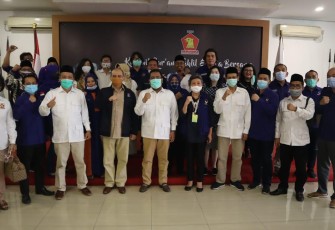 Ketua DPW Nasdem Jatim Silaturahmi ke DPD Gerindra Jatim