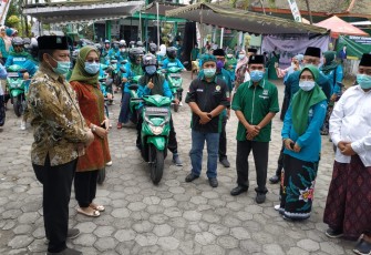 NU Kediri Terima Hibah 26 Sepeda Motor Dari Pemrov Jatim 