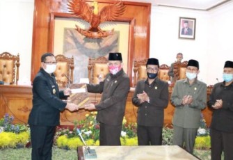 Rapat Paripurna DPRD Kabupaten Tulungagung 