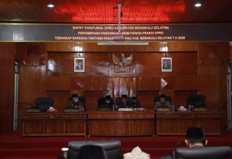 Paripurna DPRD Bengkulu Selatan   