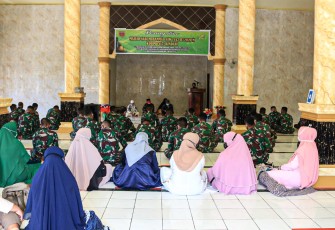 Kodim 1417/Kendari Peringati Maulid Nabi Muhammad SAW Tahun 1442 H