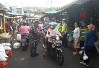 Dandim 1310/Bitung Tegaskan Seluruh Koramil Jajaran Kodim 1310/Bitung Gencarkan Imbauan Protokol Kesehatan