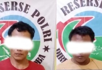 Kedua Terduga Pelaku   