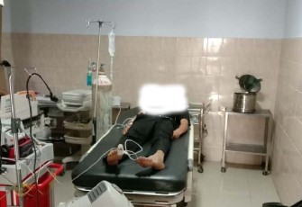 Salah Satu Terduga Pelaku Pencurian 