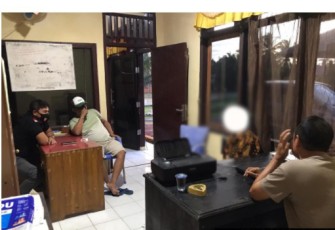 Terduga Pelaku Diamankan   