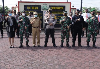 Apel Gelar Pasukan Operasi Lilin Toba 2020