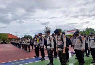 Polres Kaur Turunkan 300 Personil Amankan TPS