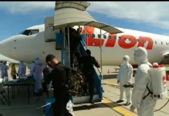 200 Personil Brimob Bengkulu BKO Polda Metro Jaya Kembali ke Bumi Rafflesia