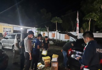 Polres Kepahiang Amankan Distribusi Logistik Pemilu